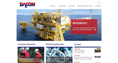 Desktop Screenshot of dacon-inspection.no
