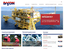 Tablet Screenshot of dacon-inspection.no